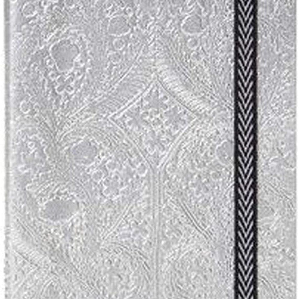 Christian Lacroix‎ Silver Metal Paseo A5 Layflat Journal Notebook 152 pgs LAST 1 - Picture 3 of 7